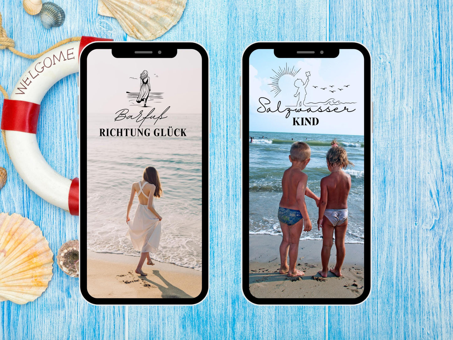 170 Instagram Story Sticker Maritim – Urlaubssticker für Insta Stories – Strand – Nordsee/Ostsee - Strand Sprüche – Sommer - Bundle Daily
