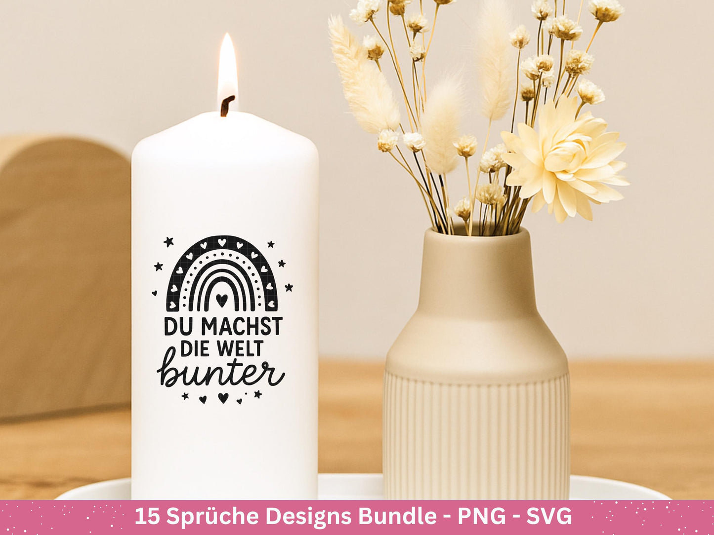 Deutsche Sprüche Plotterdatei - Positive Sprüche Svg - Laserdatei Sprüche - Inspirierende Zitate - Laserdatei Sprüche - Geschenk Freundin