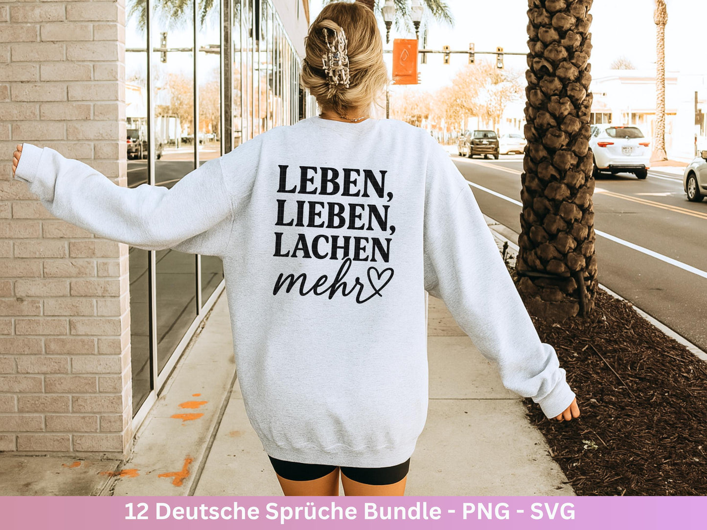 Deutsche Sprüche Plotterdatei - Positive Sprüche Svg - Lieblingsmensch Svg - Inspirierende Zitate - Positive Sprüche Svg - Pusteblumen Svg