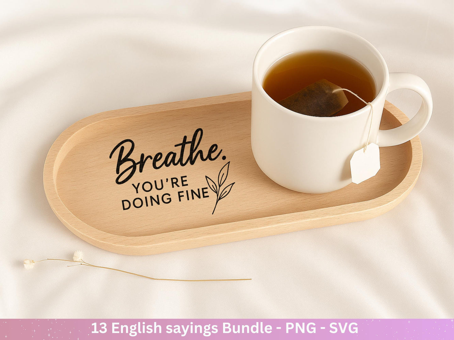 Boho Inspirational svg Png Bundle, positive Affirmationen svg, Kindness svg, immer würdig Matter genug svg, florale Zitate svg Motivierend