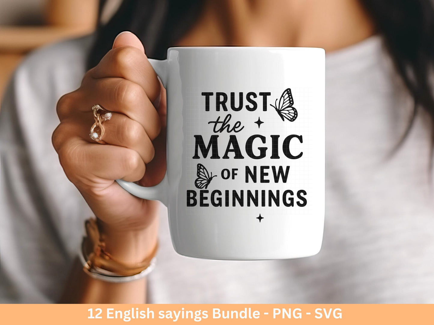 Boho Inspirational svg Png Bundle, positive Affirmationen svg, Kindness svg, immer würdig Matter genug svg, florale Zitate svg Motivierend