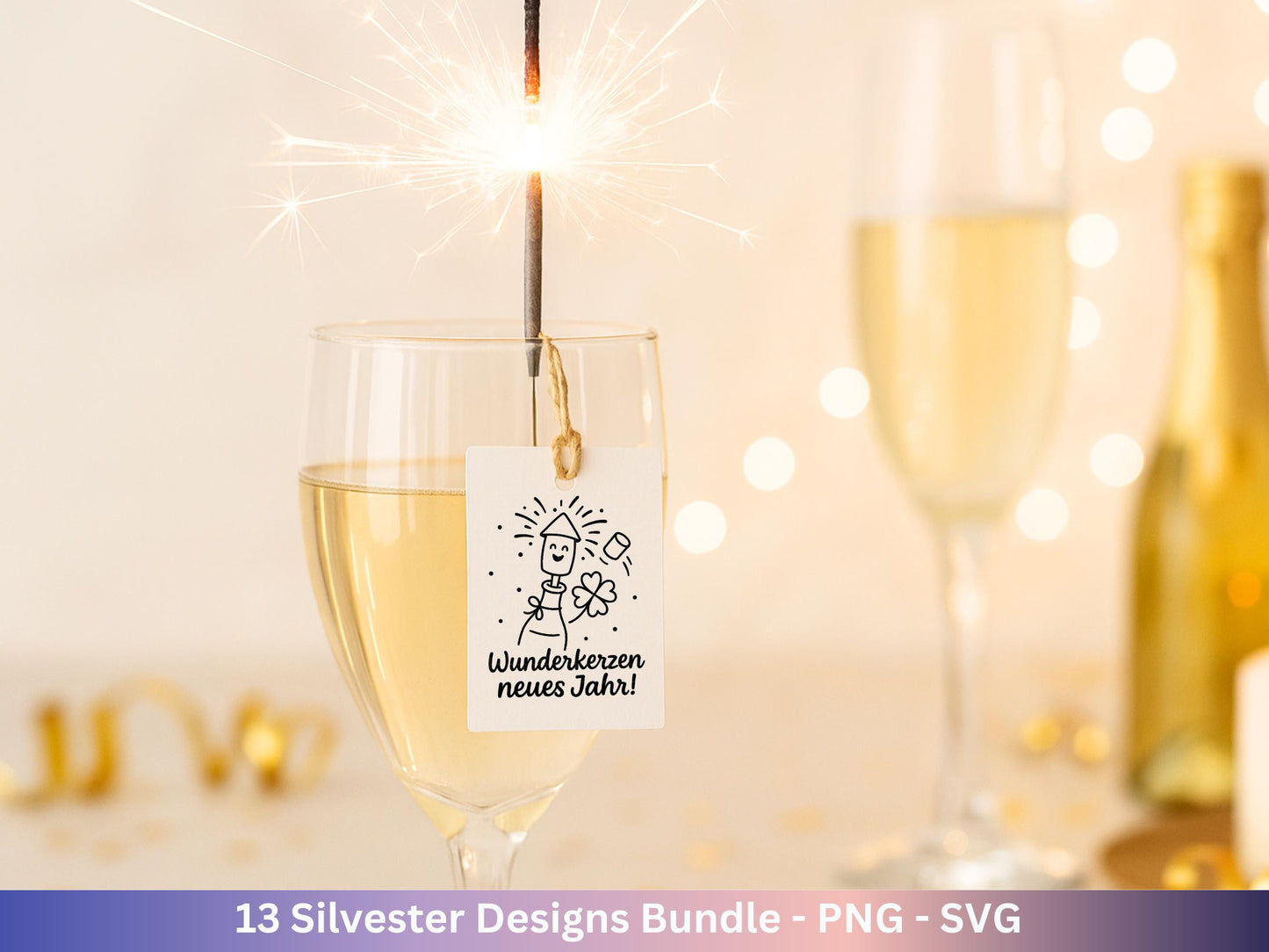 Silvester Plotterdatei - Deutsche Sprüche Svg - Weihnachten Svg - Frohes Neues Jahr 2026 - Silvester Laserdatei - Glücksschwein svg - Cricut