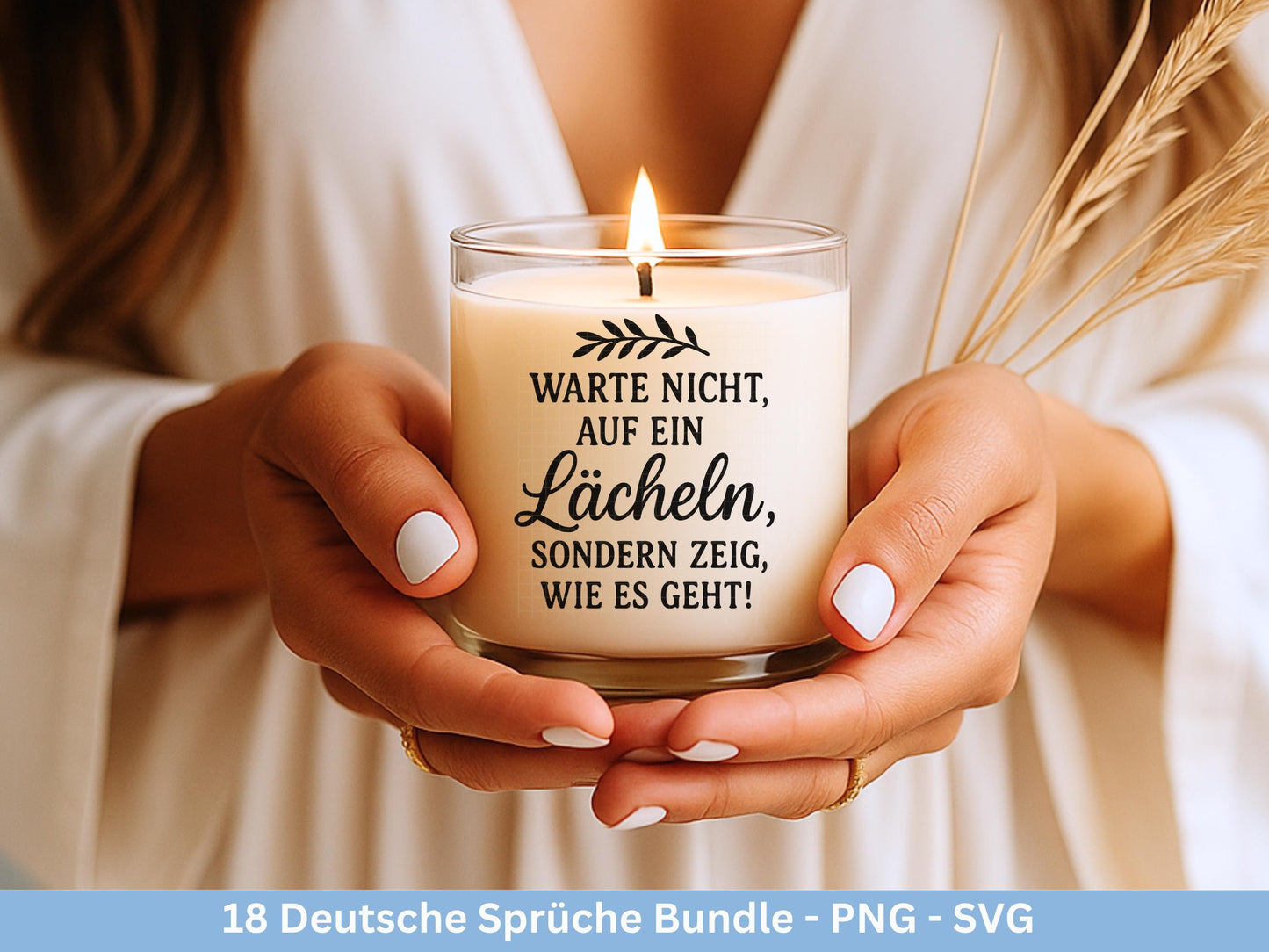 Deutsche Sprüche Plotterdatei - Positive Sprüche Svg - Laserdatei Sprüche - Inspirierende Zitate - Positive Sprüche Svg - Geschenk Freundin