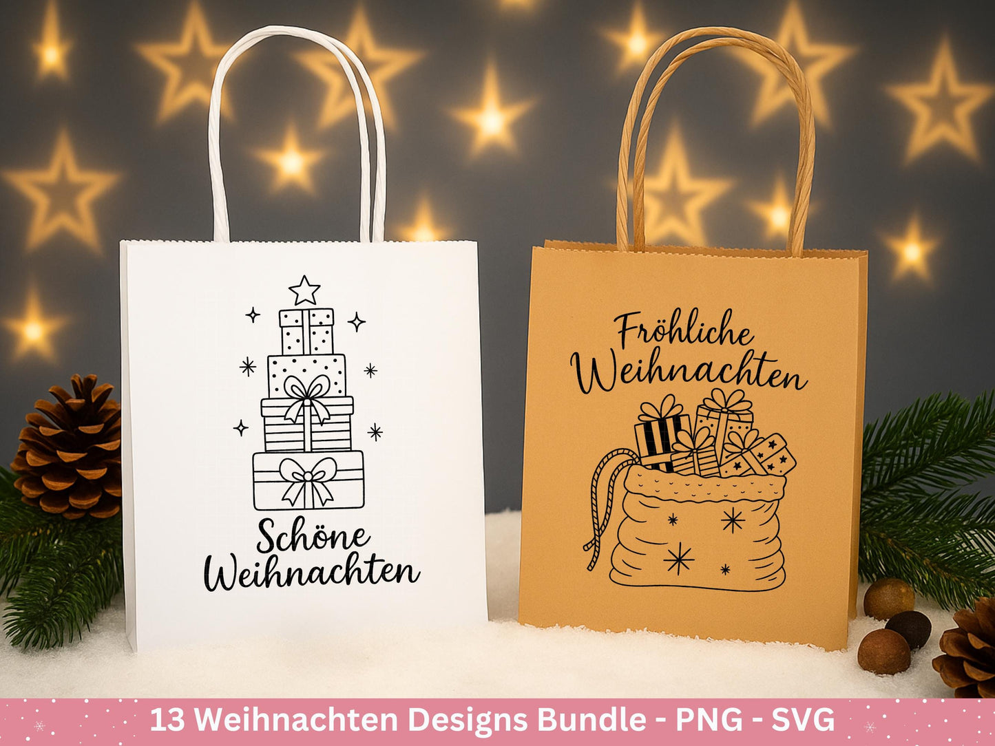Plotterdatei Weihnachten Svg – Deutsche Sprüche Svg – Winter SVG – Laserdatei Weihnachten – Cricut Silhouette - Svg Datei Home - Frohes Fest
