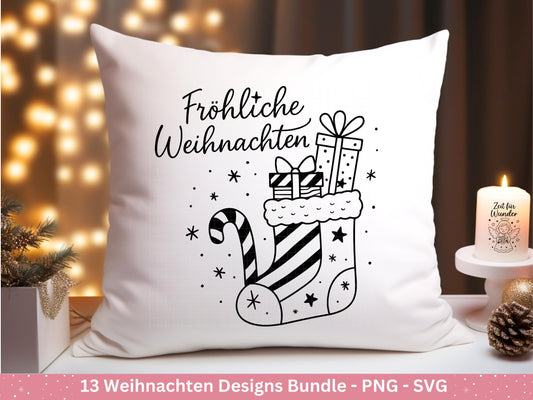 Plotterdatei Weihnachten Svg – Deutsche Sprüche Svg – Winter SVG – Laserdatei Weihnachten – Cricut Silhouette - Svg Datei Home - Frohes Fest