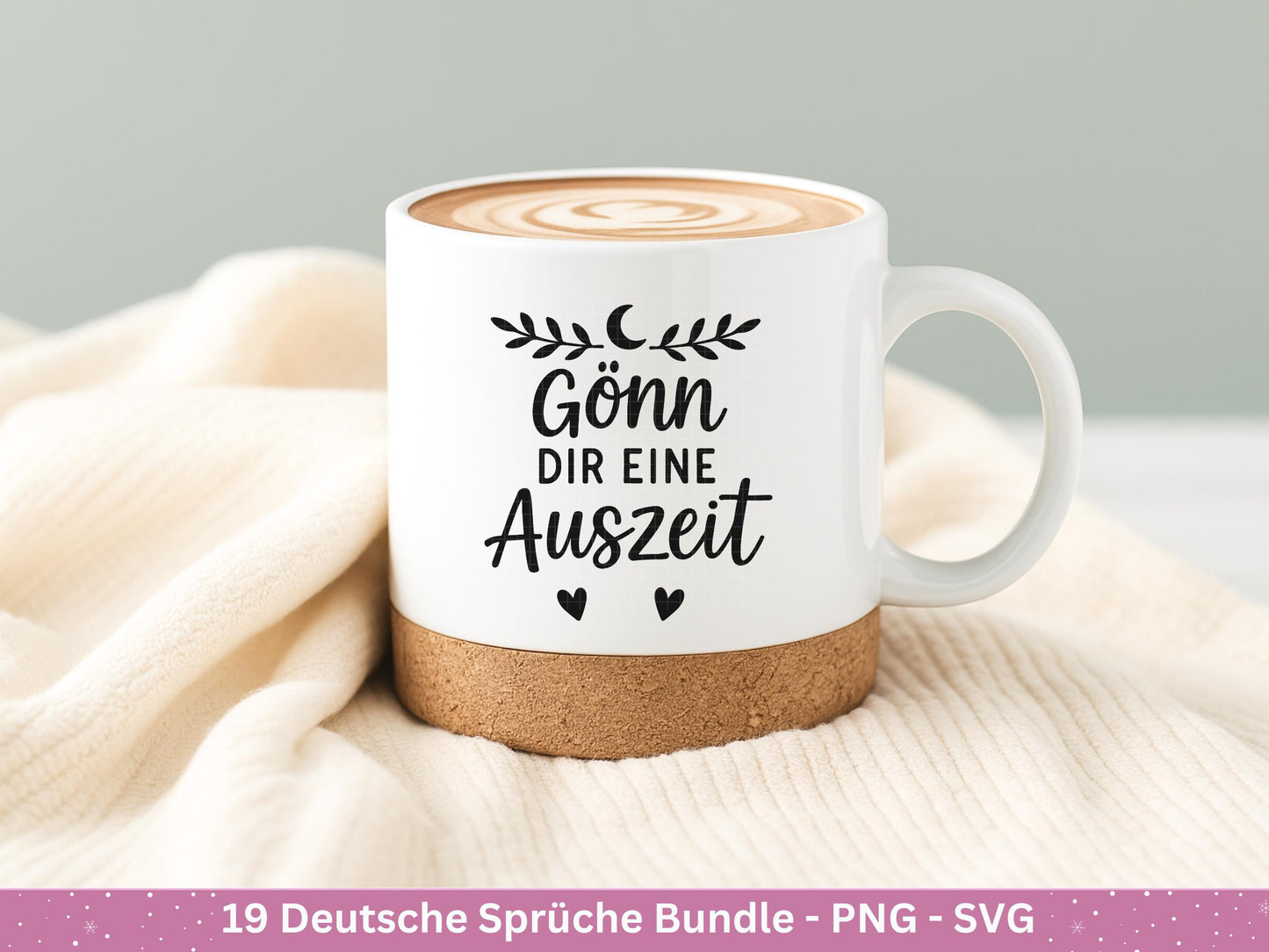 Deutsche Sprüche Plotterdatei - Positive Sprüche Svg - Laserdatei Sprüche - Inspirierende Zitate - Positive Sprüche Svg - Geschenk Freundin