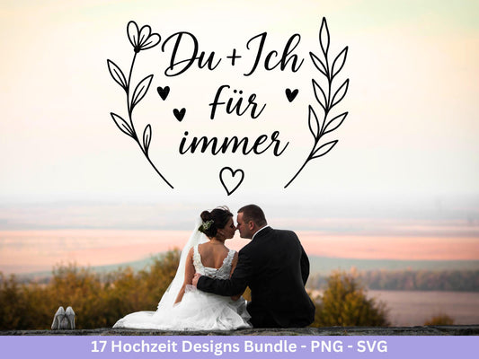 Plotterdatei Braut SVG Bundle - Hochzeit Party - Brautjungfer - JGA - Verlobungsfeier- Braut Shirts - Hochzeit Svg - Hochzeitsgeschenk