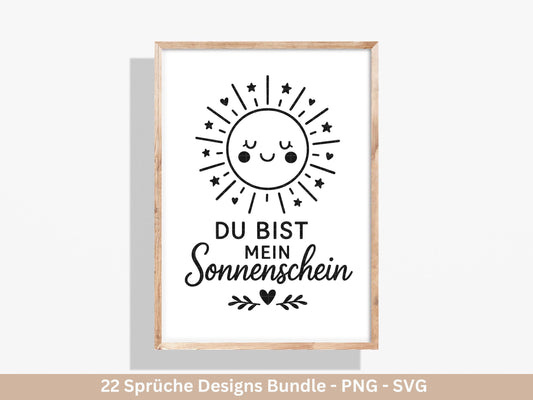 Deutsche Sprüche Plotterdatei Tiere - Positive Sprüche Svg - Laserdatei Sprüche - Inspirierende Zitate - Laserdatei Sprüche - Geschenk svg
