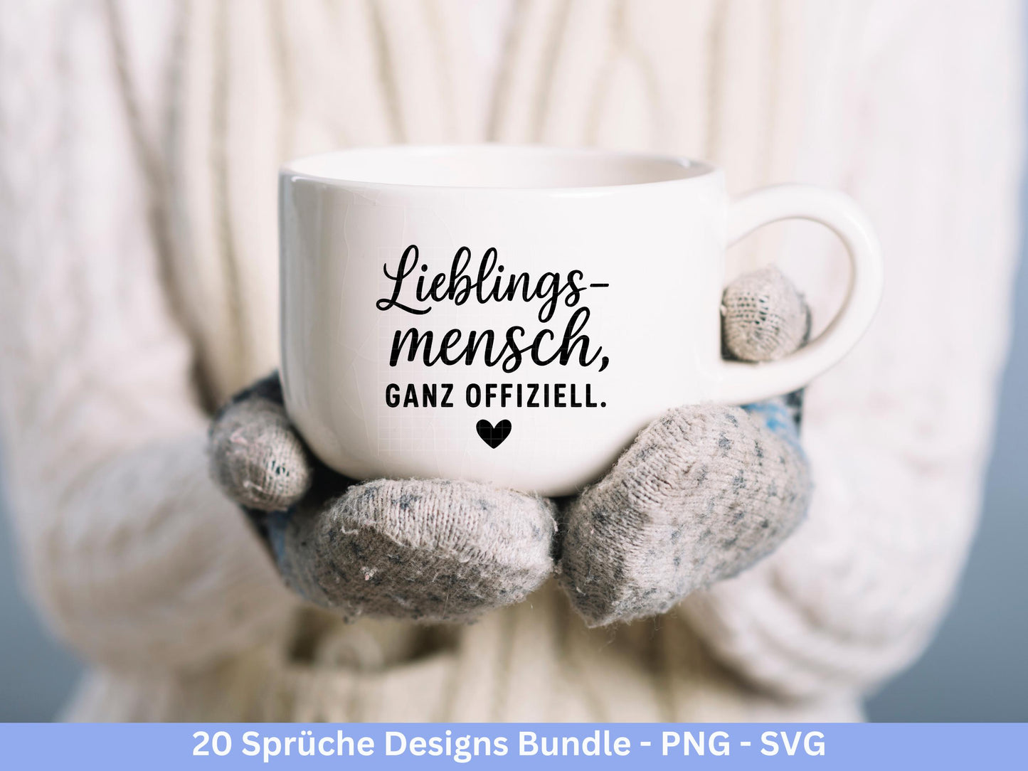 Deutsche Sprüche Plotterdatei - Positive Sprüche Svg - Lieblingsmensch Svg - Inspirierende Zitate - Positive Sprüche Svg - Cricut Svg Datei