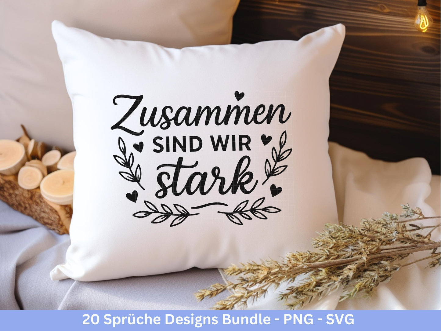 Deutsche Sprüche Plotterdatei - Positive Sprüche Svg - Lieblingsmensch Svg - Inspirierende Zitate - Positive Sprüche Svg - Cricut Svg Datei