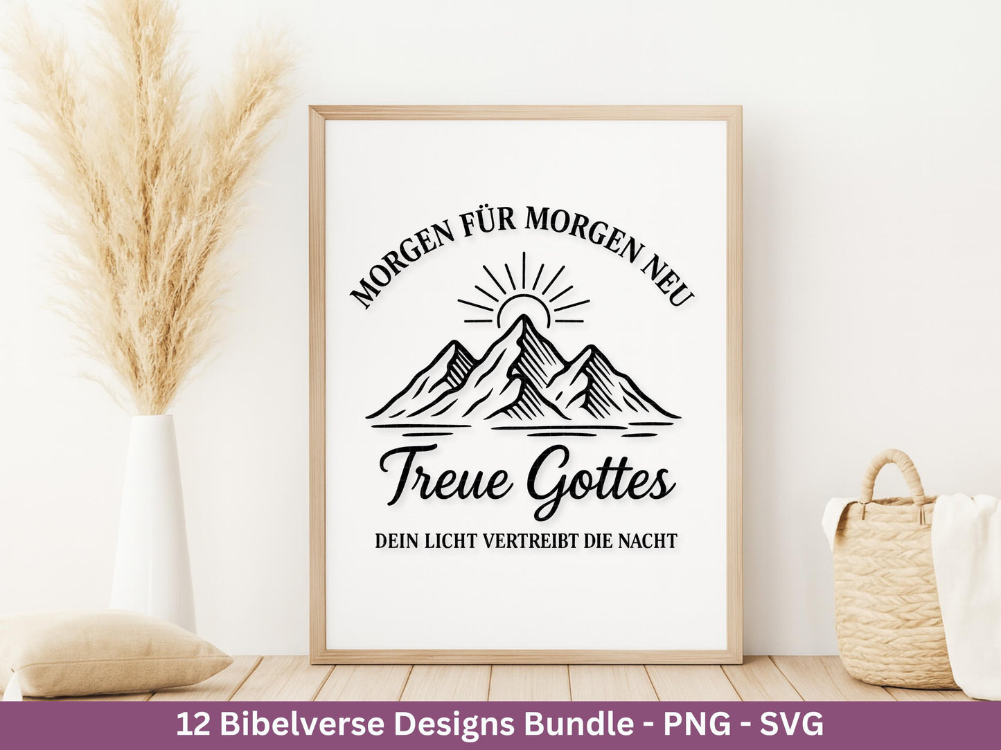 Plotterdatei Bibelverse deutsch - Christliches SVG-Bundle - Jesus Svg - Glaube Svg - Gott Svg - Religiöses Svg - Bibelvers Svg - Cricut Svg