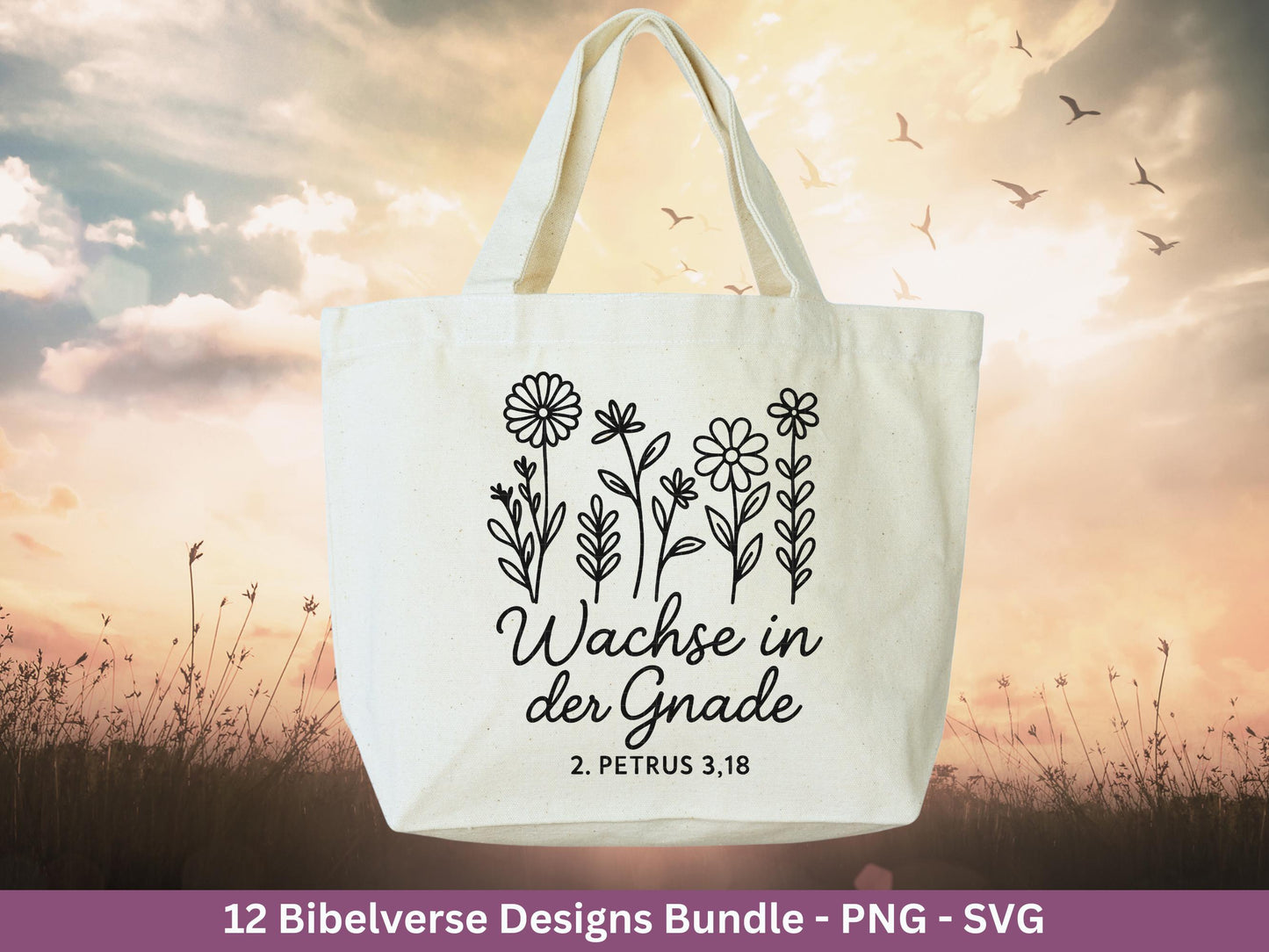 Plotterdatei Bibelverse deutsch - Christliches SVG-Bundle - Jesus Svg - Glaube Svg - Gott Svg - Religiöses Svg - Bibelvers Svg - Cricut Svg