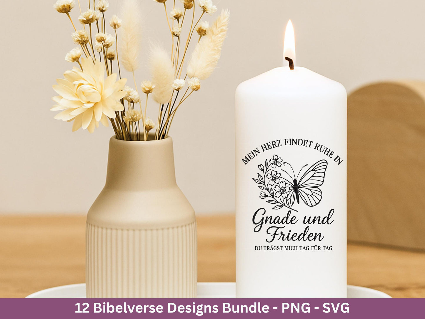 Plotterdatei Bibelverse deutsch - Christliches SVG-Bundle - Jesus Svg - Glaube Svg - Gott Svg - Religiöses Svg - Bibelvers Svg - Cricut Svg