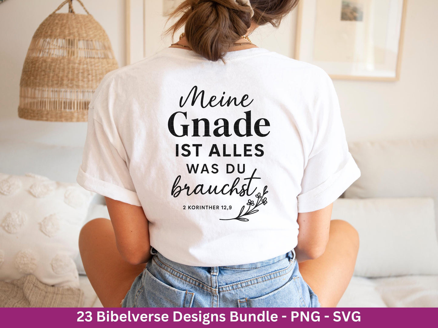 Plotterdatei Bibelverse deutsch - Christliches SVG-Bundle - Jesus Svg - Glaube Svg - Gott Svg - Religiöses Svg - Bibelvers Svg - Cricut Svg