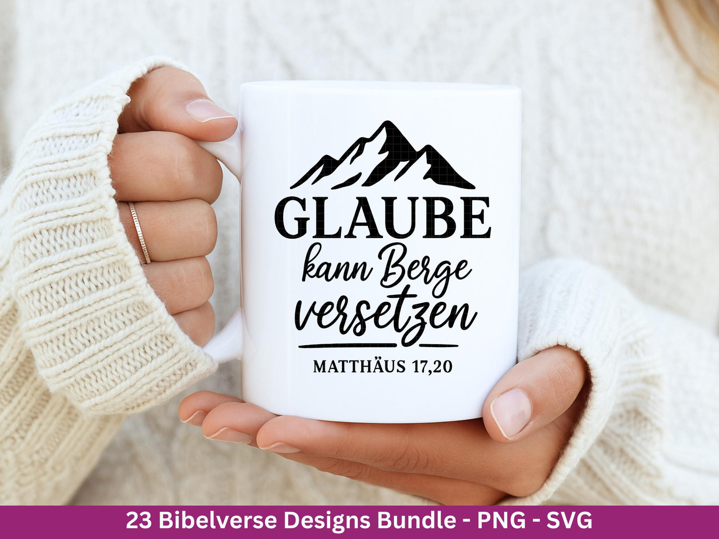 Plotterdatei Bibelverse deutsch - Christliches SVG-Bundle - Jesus Svg - Glaube Svg - Gott Svg - Religiöses Svg - Bibelvers Svg - Cricut Svg
