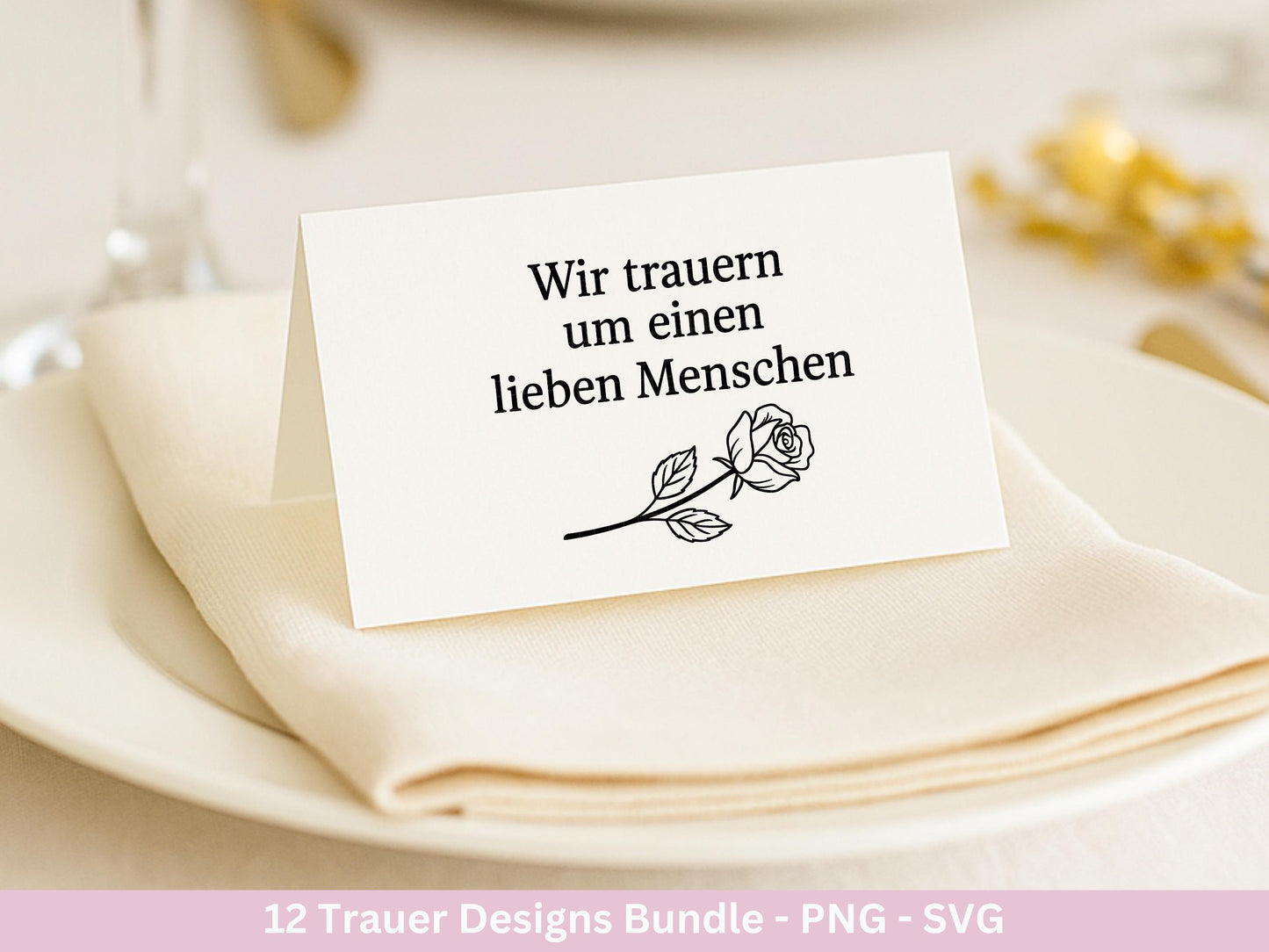 Plotterdatei Trauer - Abschied Svg - Kerzen Sprüche Trauer - Grablichter Sprüche deutsch - Du fehlst svg - Trostlicht svg - Abschied nehmen