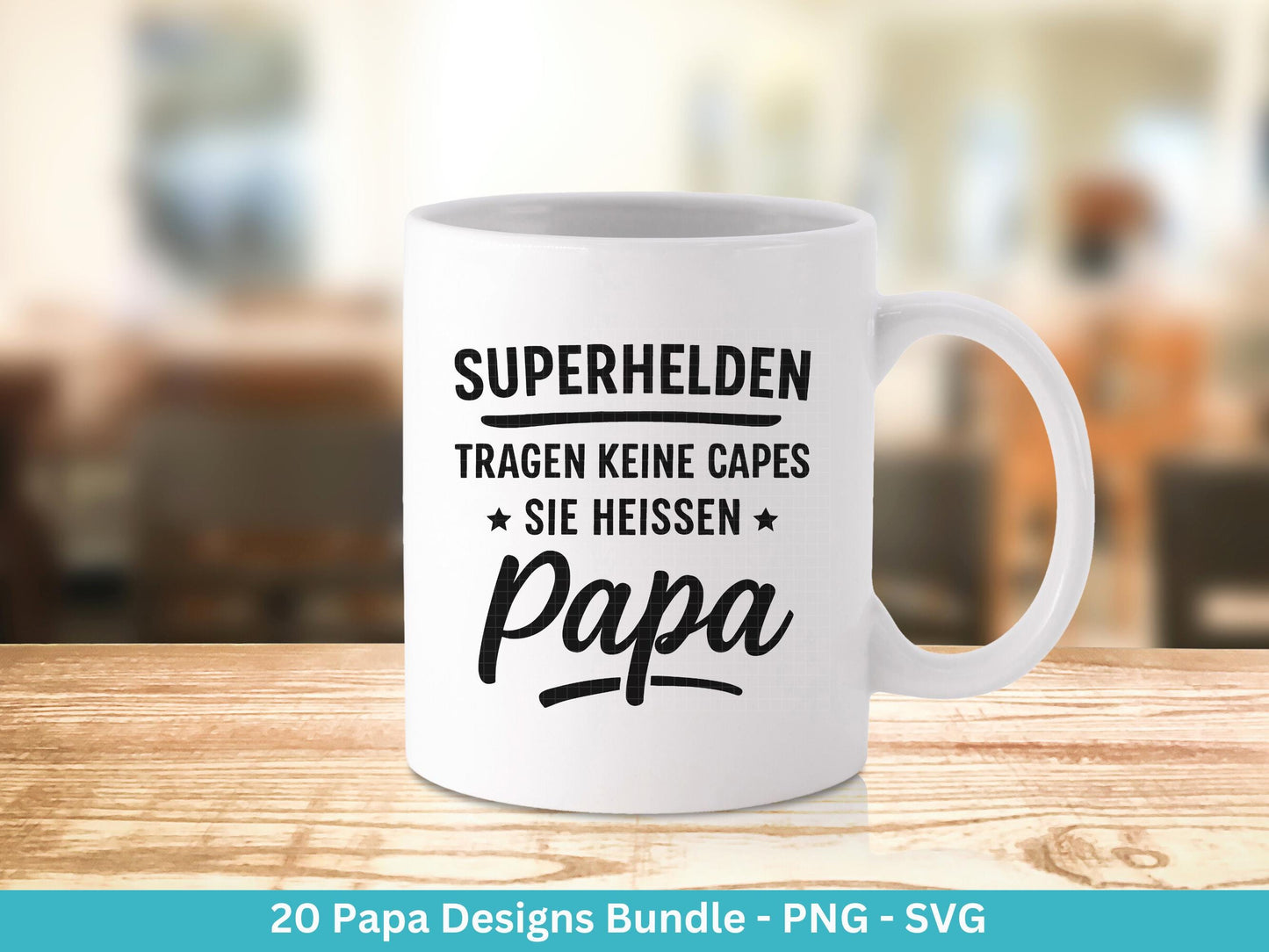 Deutsche Plotterdatei Papa- Vatertagsgeschenk - Papa svg - Deutsche Sprüche Svg - Familie Svg - Cricut svg - Laserdatei Papa - Geschenk Papa
