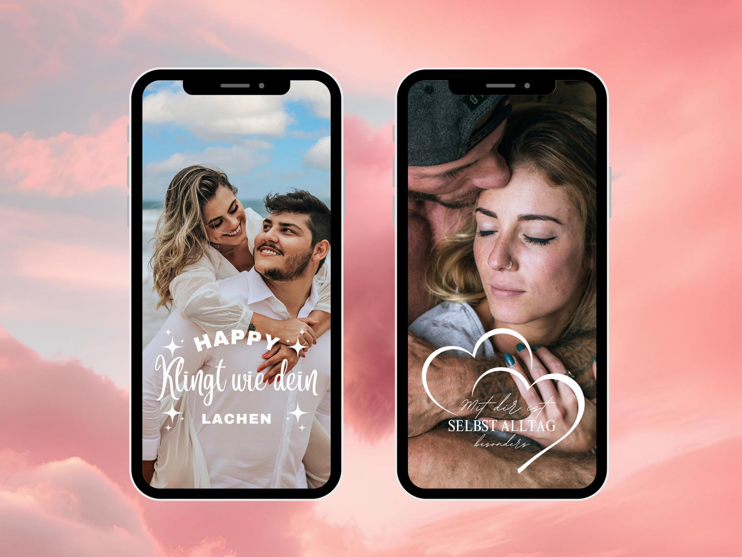 150 Instagram Story Sticker Liebe – Tagessprüche Insta Stories – Basic – Valentinstag – Alltag - Beziehung - Daily - Digital Stickers Love