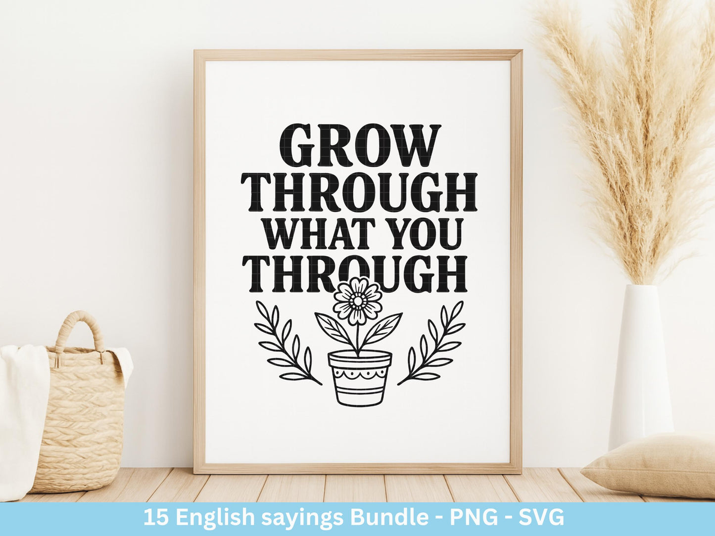 Boho Inspirational svg Png Bundle, positive Affirmationen svg, Kindness svg, immer würdig Matter genug svg, florale Zitate svg Motivierend