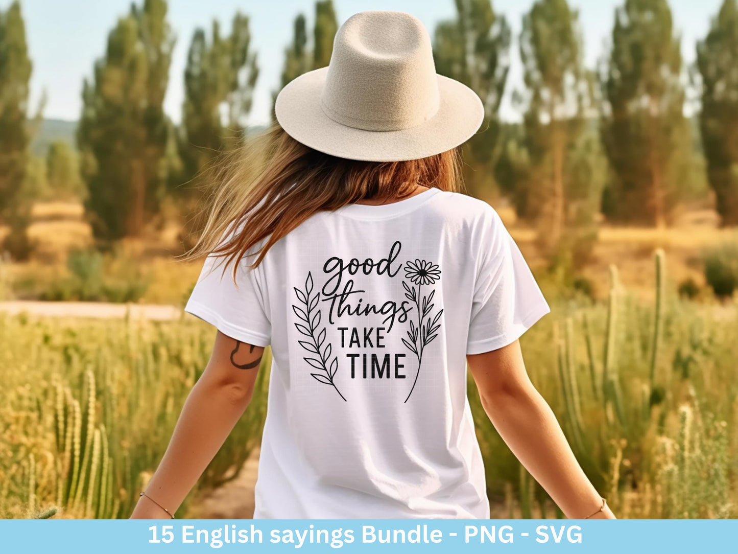 Boho Inspirational svg Png Bundle, positive Affirmationen svg, Kindness svg, immer würdig Matter genug svg, florale Zitate svg Motivierend