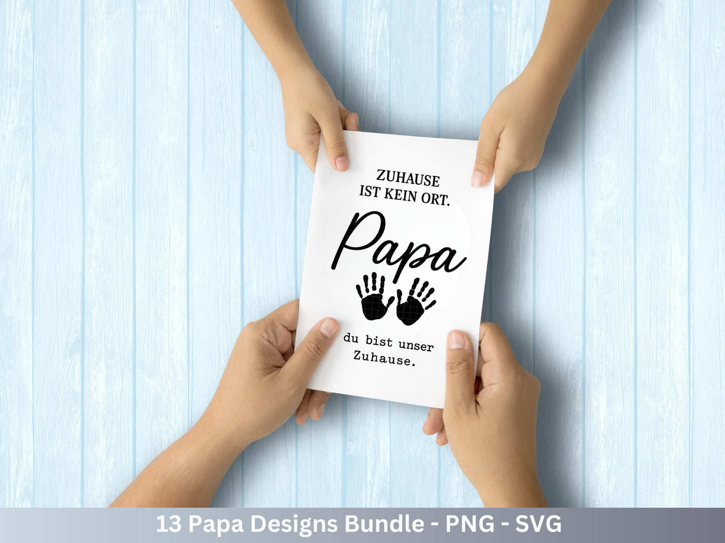 Deutsche Plotterdatei Papa- Vatertagsgeschenk - Papa svg - Deutsche Sprüche Svg - Familie Svg - Cricut svg - Laserdatei Papa - Geschenk Papa