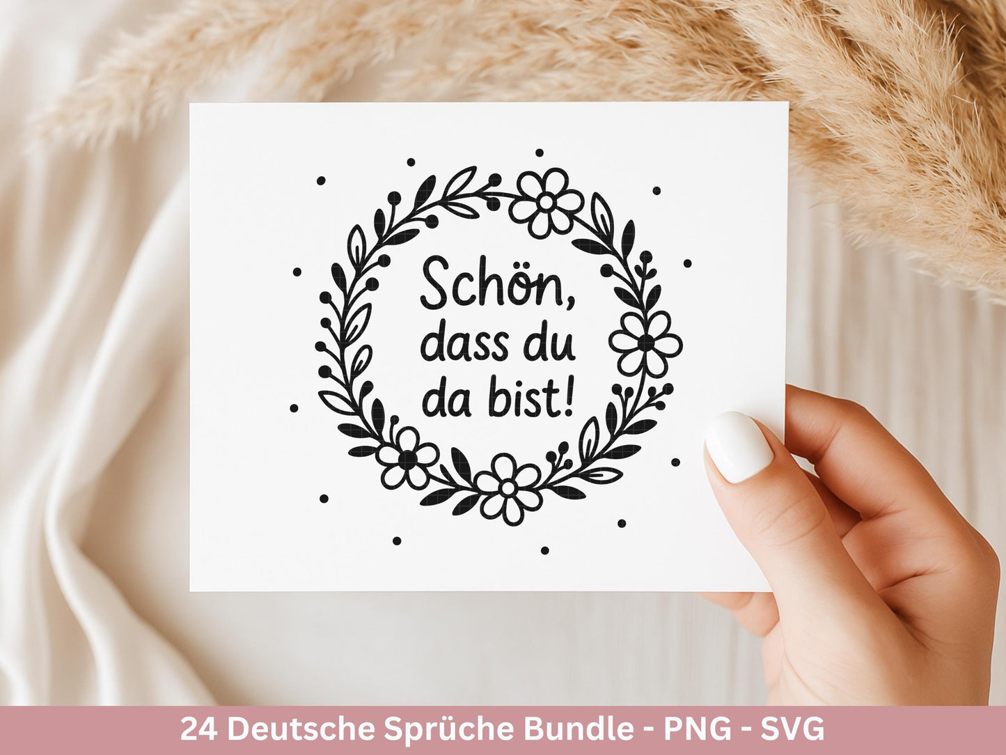Deutsche Sprüche Plotterdatei - Positive Sprüche Svg - Svg Datei Liebe - Inspirierende Zitate - Positive Sprüche Svg - Laserdatei Spruch Svg