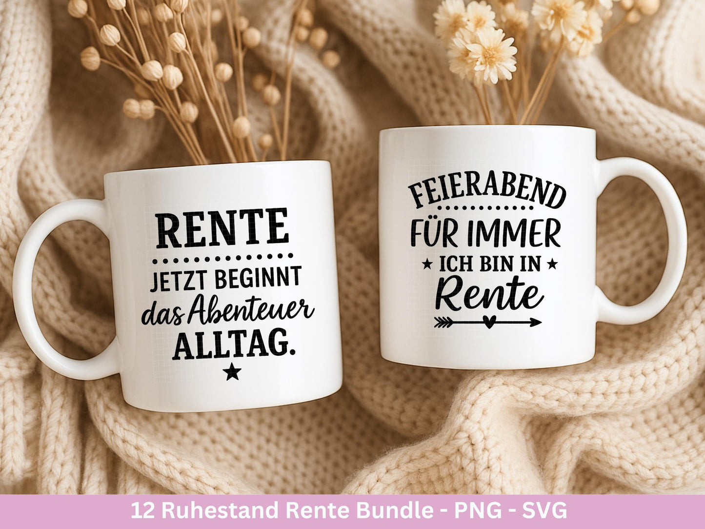 Plotterdatei Rente - Rentner Sprüche - Geschenk Rente - Herz svg - Ruhestand svg - Deutsche Sprüche - Laserdatei Rente - Ruhestand Geschenk