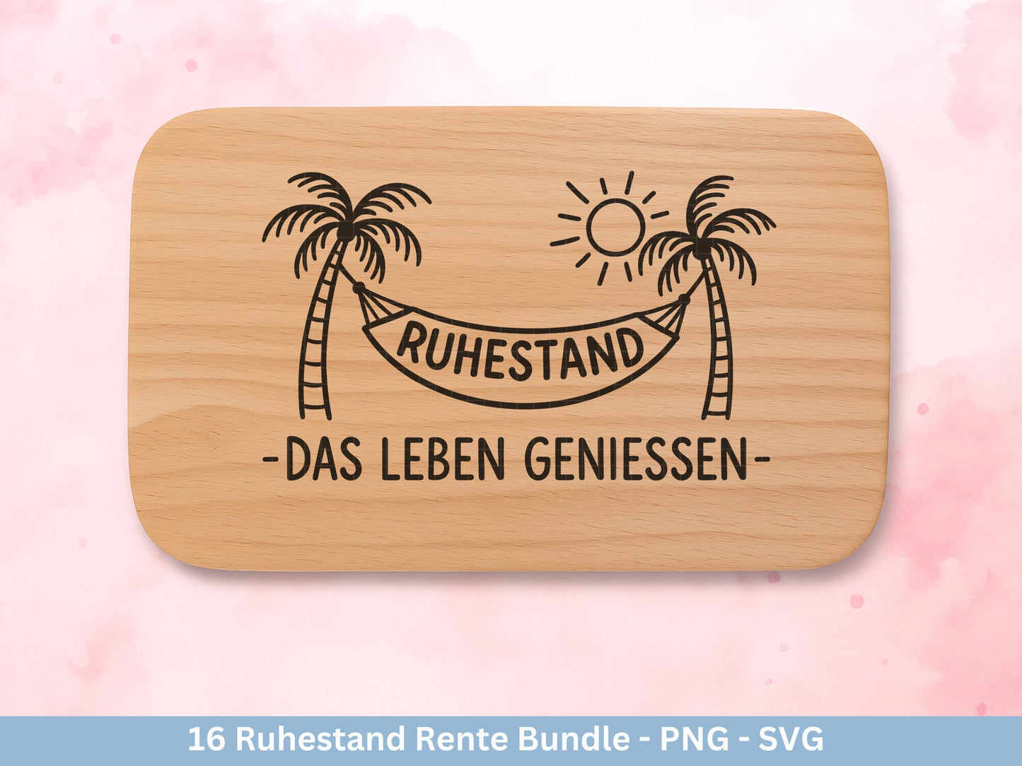 Plotterdatei Rente - Rentner Sprüche - Geschenk Rente - Herz svg - Ruhestand svg - Deutsche Sprüche - Laserdatei Rente - Ruhestand Geschenk