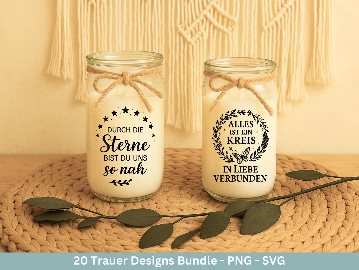 Plotterdatei Trauer - Abschied Svg - Kerzen Sprüche Trauer - Grablichter Sprüche deutsch - Du fehlst svg - Trostlicht svg - Abschied nehmen