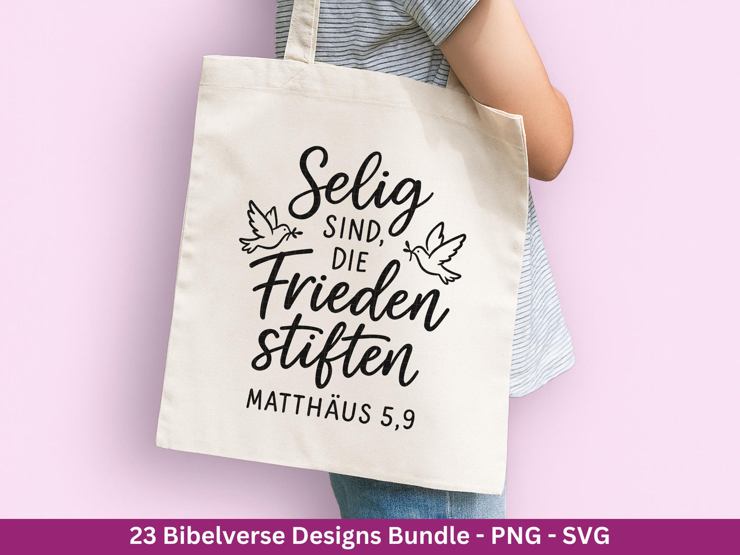 Plotterdatei Bibelverse deutsch - Christliches SVG-Bundle - Jesus Svg - Glaube Svg - Gott Svg - Religiöses Svg - Bibelvers Svg - Cricut Svg