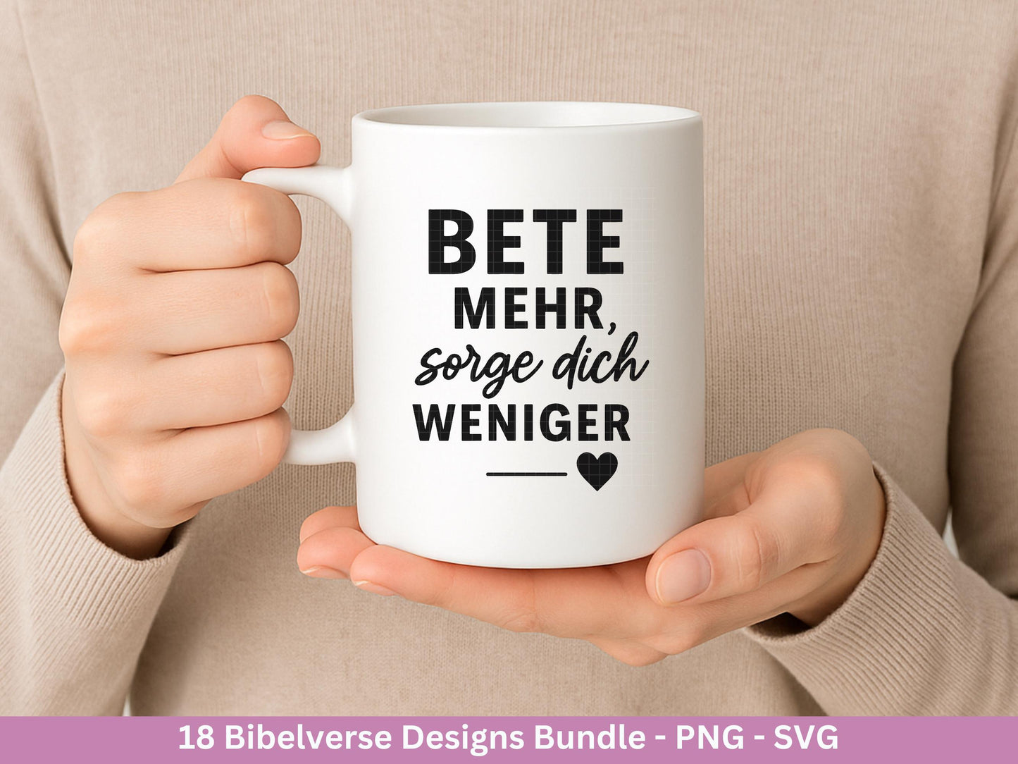 Plotterdatei Bibelverse deutsch - Christliches SVG-Bundle - Jesus Svg - Glaube Svg - Gott Svg - Religiöses Svg - Bibelvers Svg - Cricut Svg