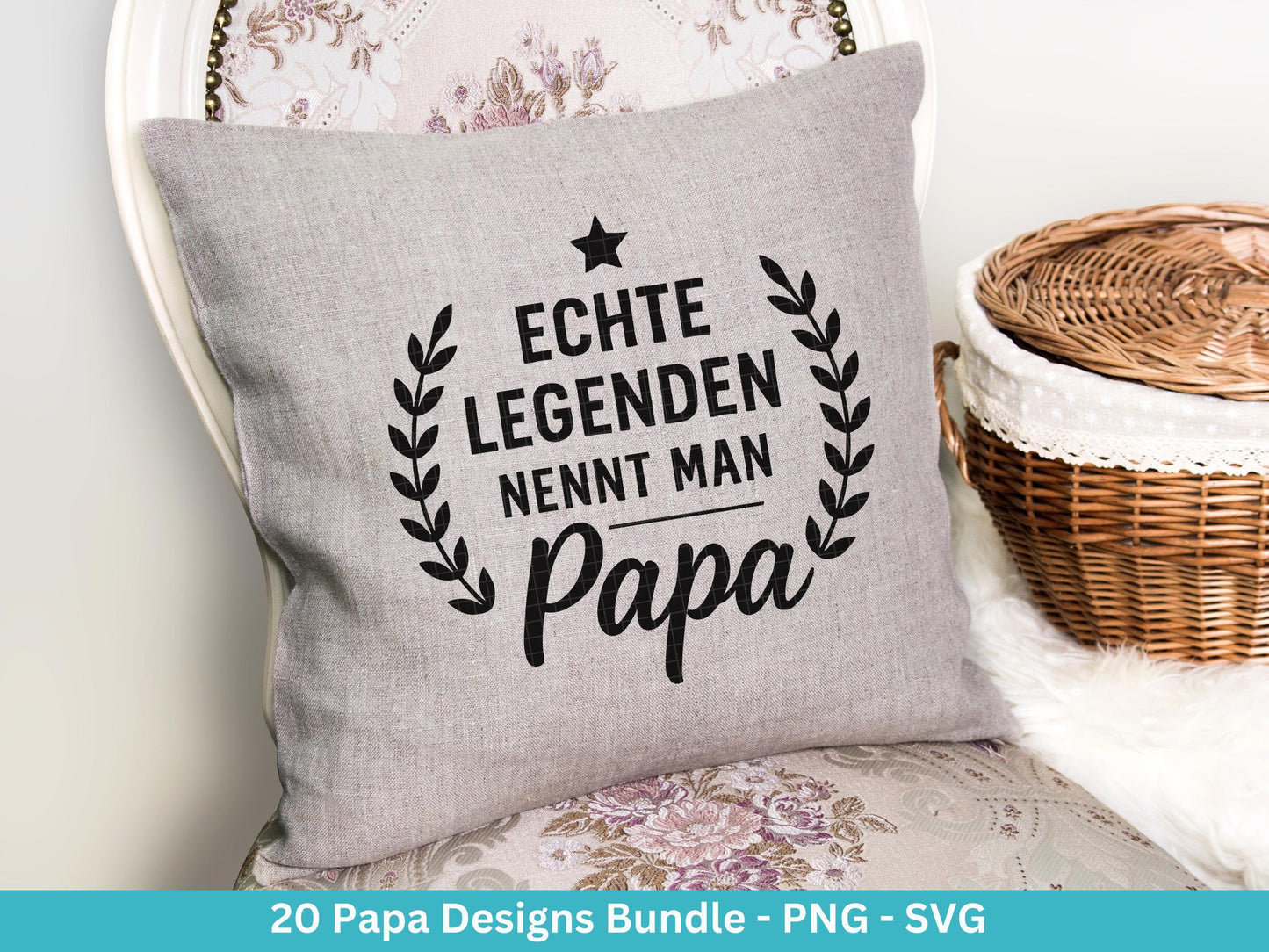 Deutsche Plotterdatei Papa- Vatertagsgeschenk - Papa svg - Deutsche Sprüche Svg - Familie Svg - Cricut svg - Laserdatei Papa - Geschenk Papa
