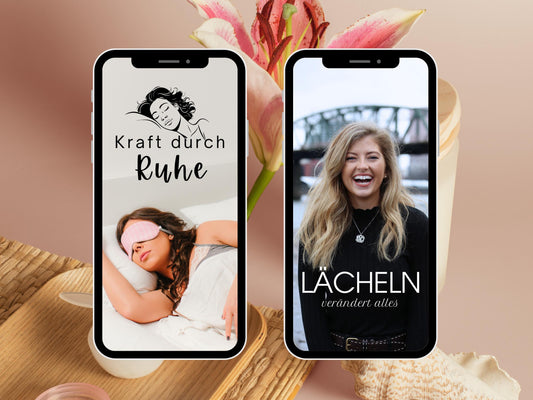 160 Instagram Story Sticker Deutsch – Selbstliebe & Motivation – Sprüche Humor Daily Basic – Kalligraphie Guten Morgen Home Sticker Zitate