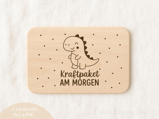 Laserdatei Kinder Frühstücksbrettchen – Lustige Sprüche SVG PNG – Holz Gravur Datei Tiere – Frühstück Brett Gravur für Kinder Geschenkidee