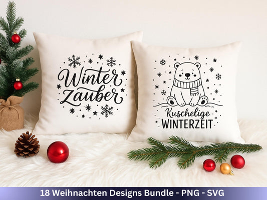 Plotterdatei Weihnachten Svg – Deutsche Sprüche Svg – Winter SVG – Laserdatei Weihnachten – Cricut Silhouette - Svg Datei Home - Frohes Fest