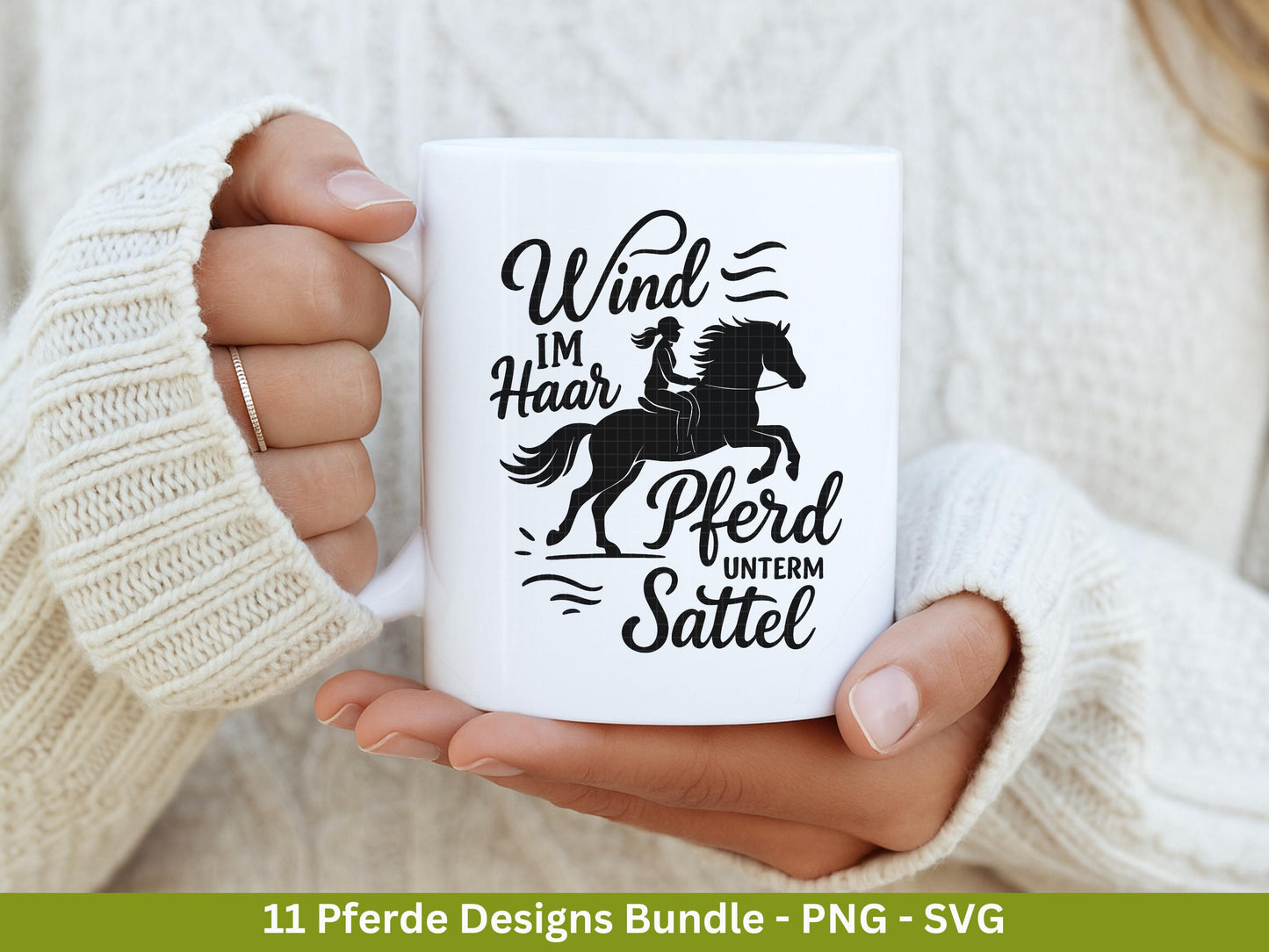 Reiten SVG Plotterdatei – Pferde Sprüche & Stall Liebe Designs – Hufschlag Herz Sattel – Laserdatei Cricut Silhouette Geschenkidee Pferdefan