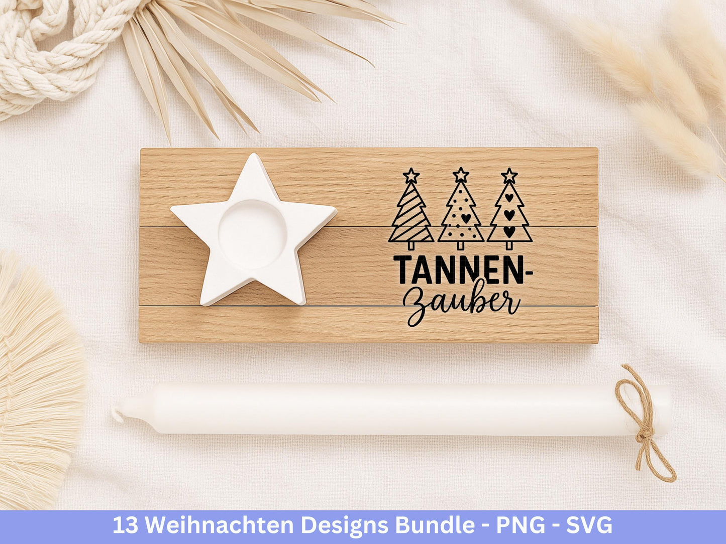 Weihnachten Plotterdatei und Laserdatei Bundle – Wintermotive SVG PNG – Rentier Pinguin Bär Sprüche – DIY Weihnachtsdeko Cricut Silhouette