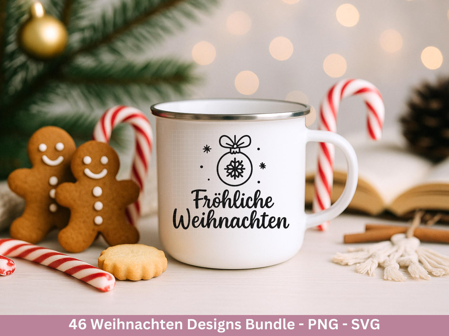 Weihnachten Sprüche Bundle – Plotterdatei & Digistamp – Laserdatei SVG PNG – Weihnachts Sprüche und Plätzchenmotive – Cricut Silhouette DIY