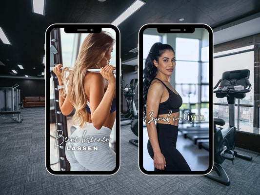 180 Fitness Sticker PNG – Instagram Story | Sport, Gym, Motivation | Basic Deutsch Sprüche | Insta Stories & Reels | Alltag | Good Vibes