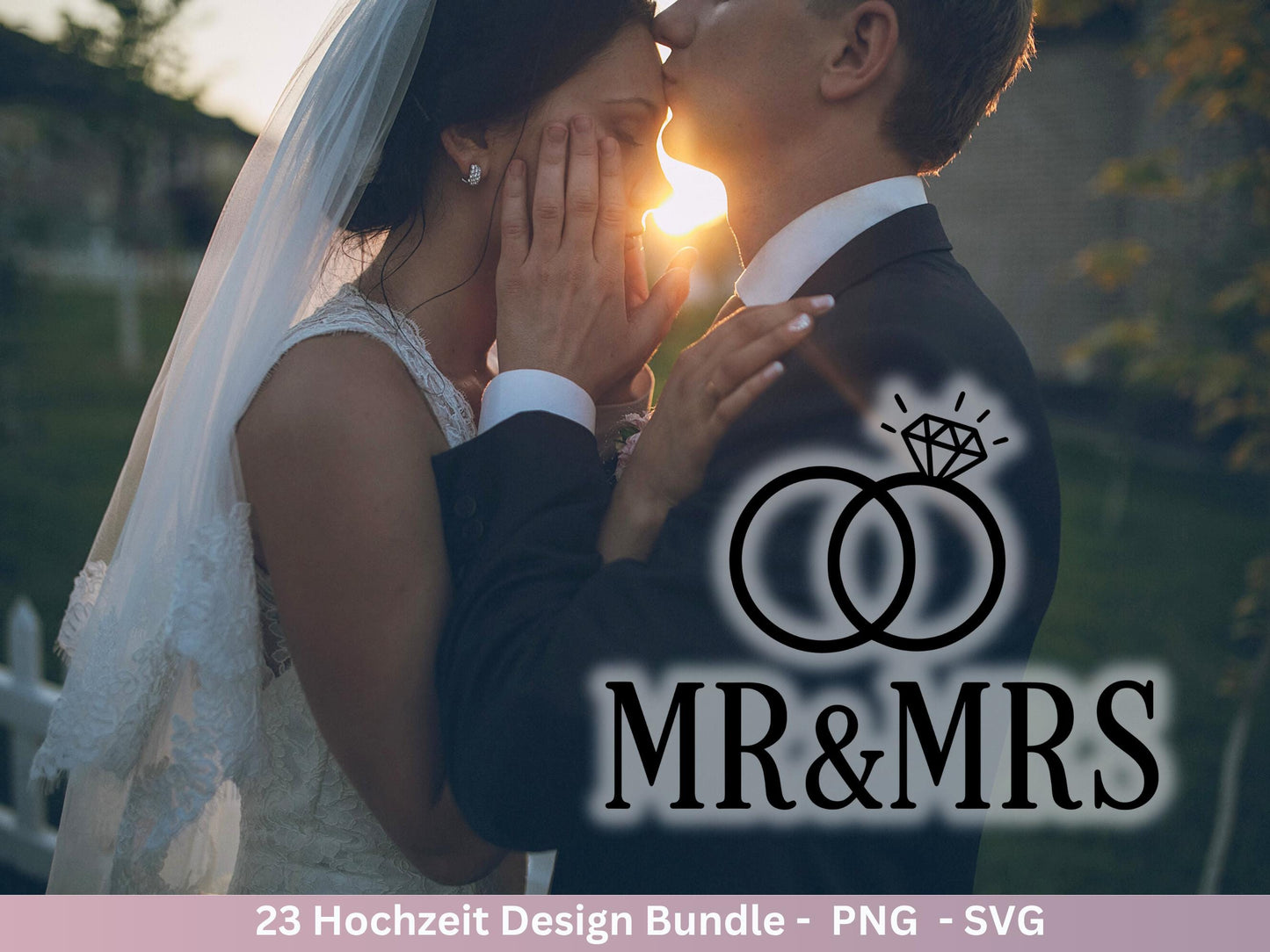 Hochzeit SVG – Plotterdatei & Laserdatei | Liebe Sprüche | Hochzeitskerze | Geschenk zur Hochzeit | Braut und Bräutigam | Cricut Silhouette