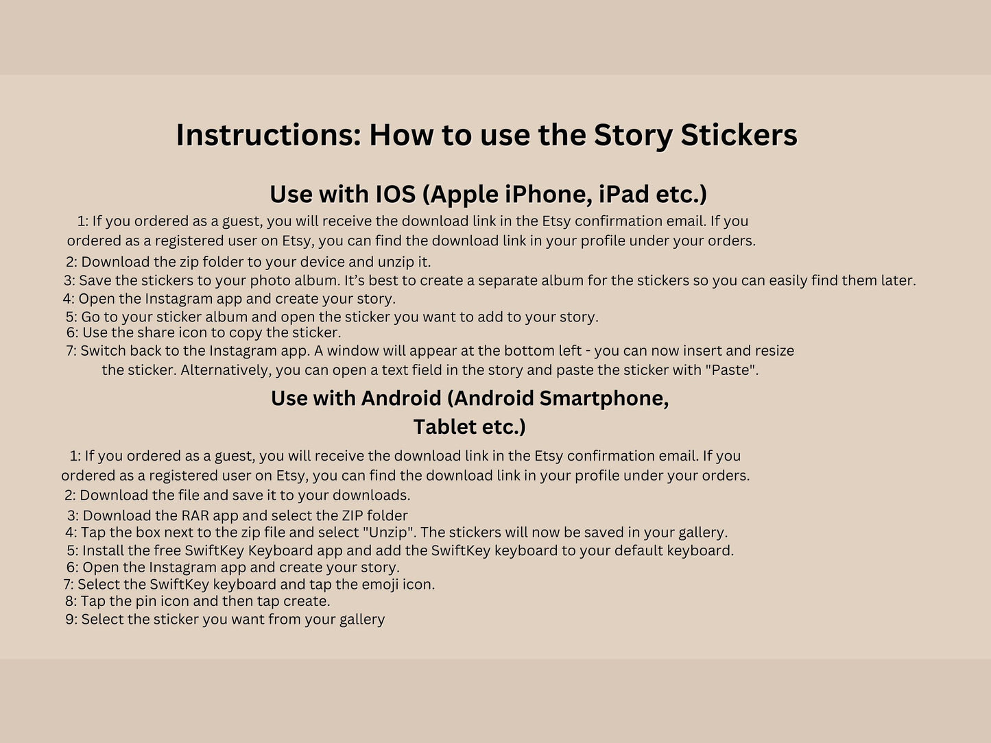 120 Instagram Story Sticker – Deutsch | Alltag | Kaffee | Humor | Home | Storysticker Daily | Basic | Kalligraphie | Guten Morgen | Sprüche