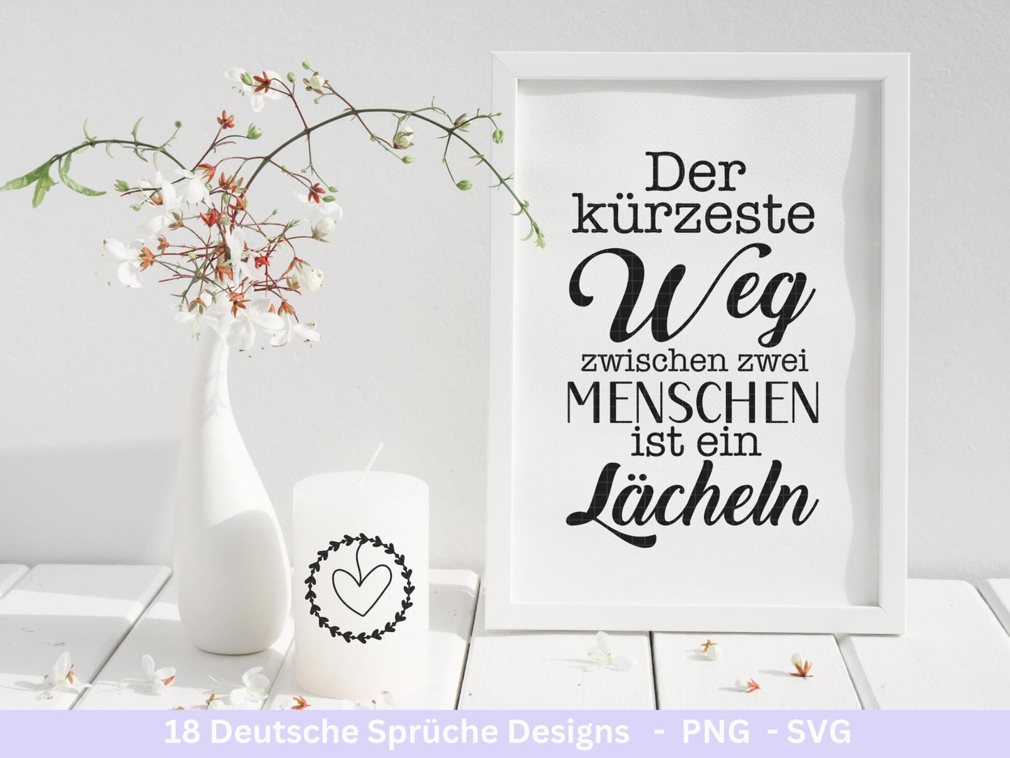 Plotterdatei Danke - Best Friends Svg Bundle - Cricut Silhouette - Lieblingsmensch Svg - Schön dass es dich gibt - Deutsche Sprüche svg - EmidaDesign