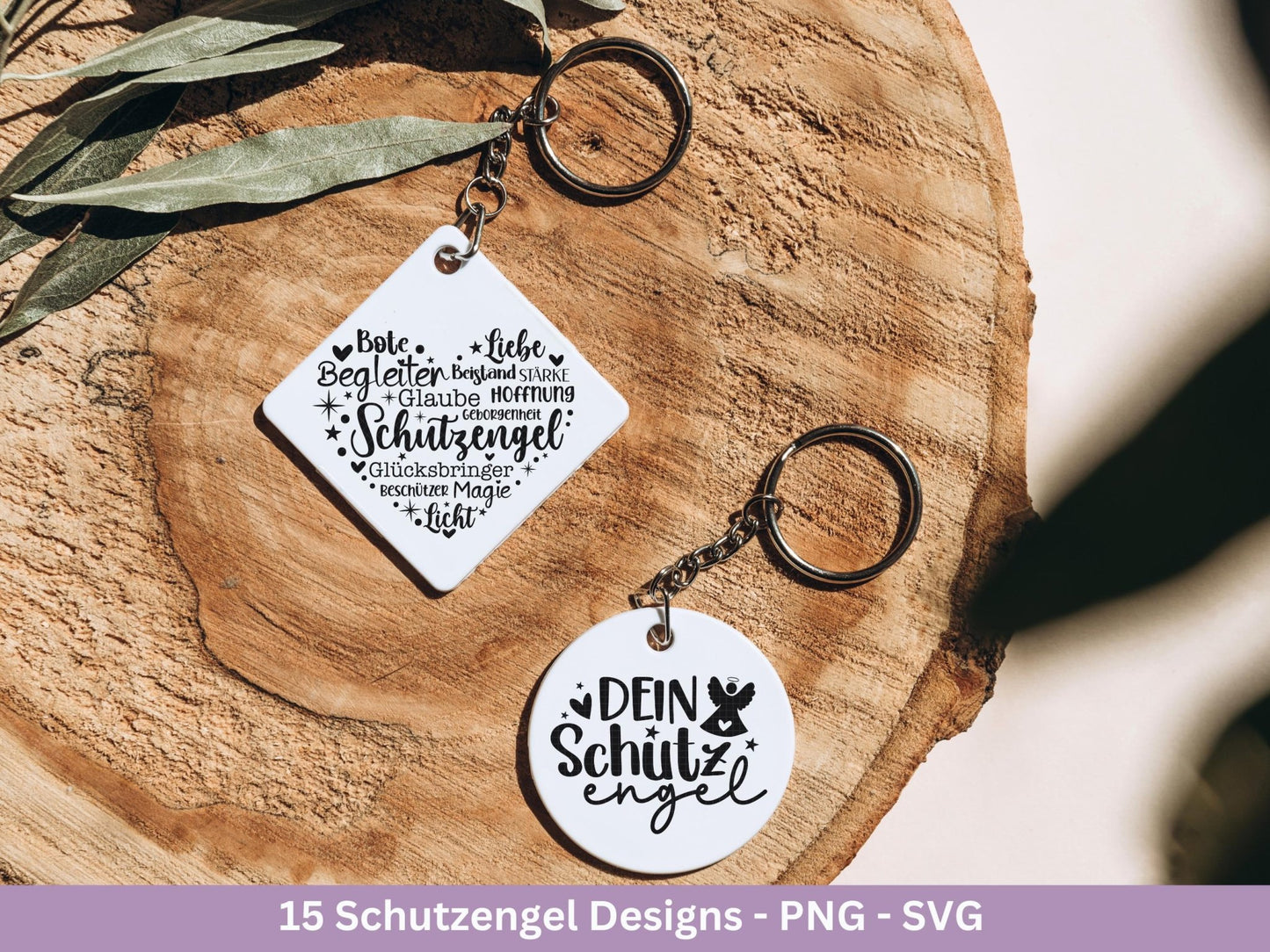 Plotterdatei Schutzengel - Engel svg - Deutsche Sprüche - Laserdatei Schutzengel - Schlüsselanhänger Sprüche - Schutzengel svg - Cricut svg - EmidaDesign