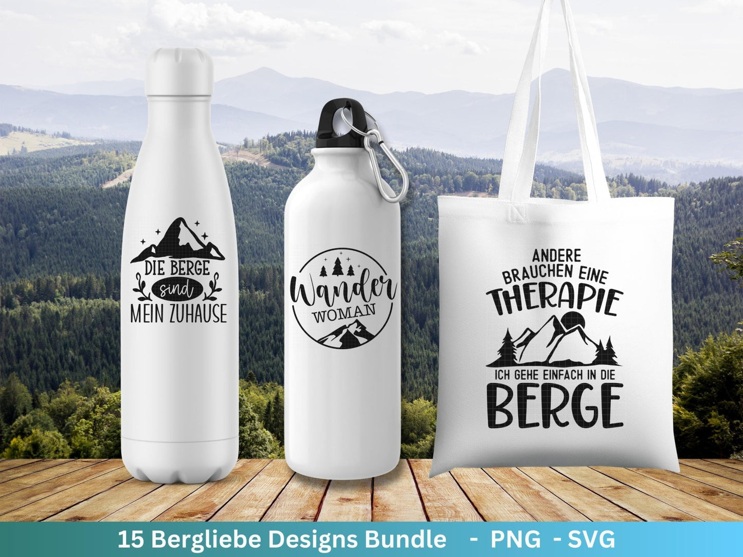 Plotterdatei Wandern - Bergliebe Svg - Wandern Svg - Plotterdatei Camper, Camping Sprüche, Berge Svg - Urlaub Svg - Wanderlust - Laserdatei - EmidaDesign