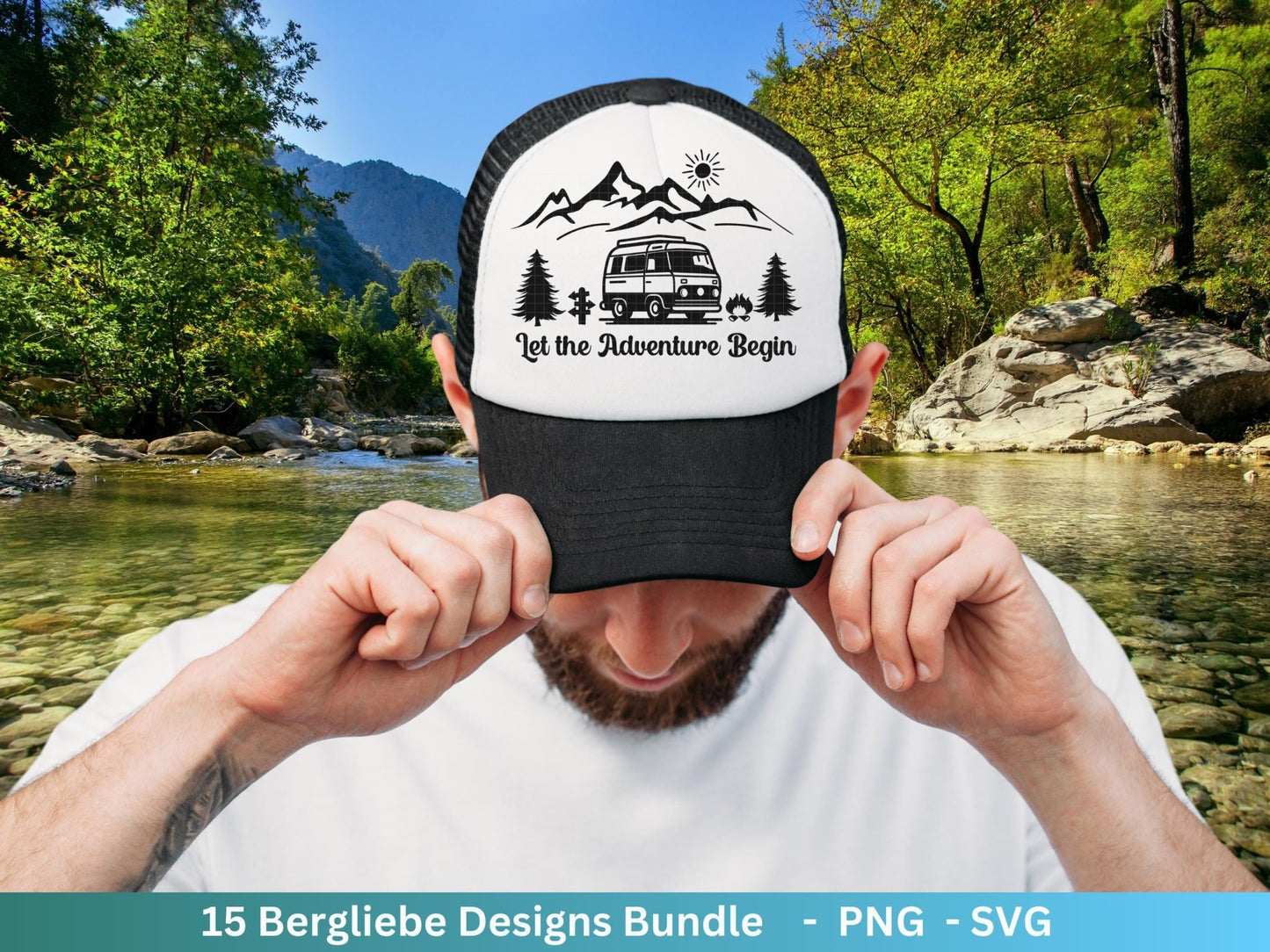 Plotterdatei Wandern - Bergliebe Svg - Wandern Svg - Plotterdatei Camper, Camping Sprüche, Berge Svg - Urlaub Svg - Wanderlust - Laserdatei - EmidaDesign