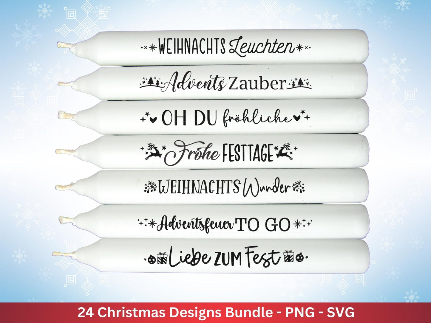 Plotterdatei Weihnachten - Frohe Weihnachten svg - Schriftzüge Weihnachten deutsch - Silhouette Cricut - Weihnachtshäuser svg - Tannenbaum - EmidaDesign