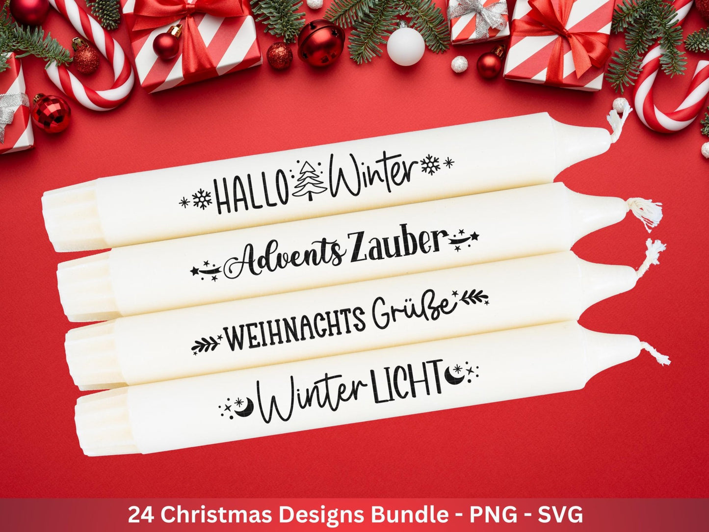 Plotterdatei Weihnachten - Frohe Weihnachten svg - Schriftzüge Weihnachten deutsch - Silhouette Cricut - Weihnachtshäuser svg - Tannenbaum - EmidaDesign