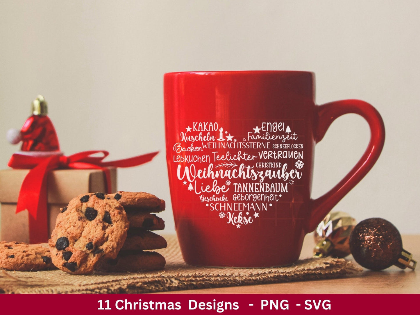 Plotterdatei Weihnachten - Plotterdatei Sprüche - Schriftzüge Weihnachten deutsch - Weihnachten svg - Laserdatei Weihnachten - Cricut - EmidaDesign