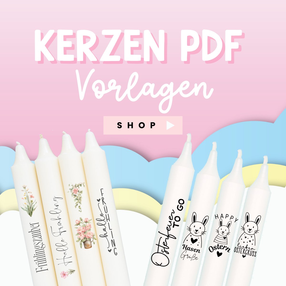 Kerzen PDF Vorlagen