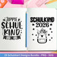 Deutsche Plotterdatei Einschulung svg png - Schulstart svg -  Schulanfang Sprüche - Cricut Silhouette - Einschulung Geschenk Schulanfang png